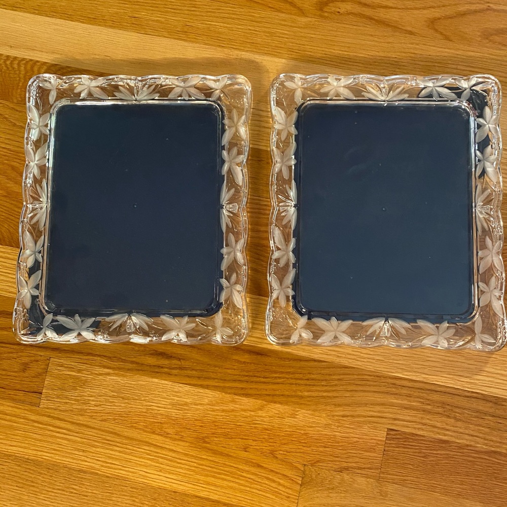 Mikasa glass frames 8x10
